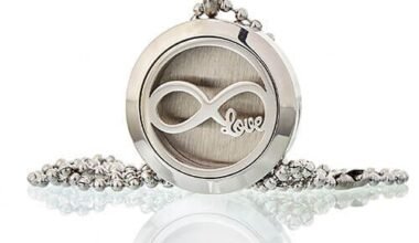Aromatherapy Diffuser Necklace - Infinity Love