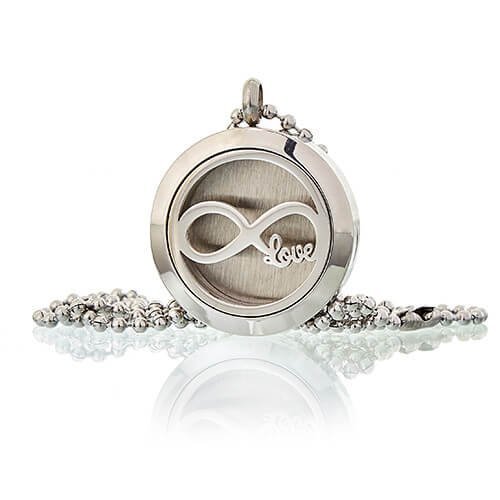 Aromatherapy Diffuser Necklace - Infinity Love