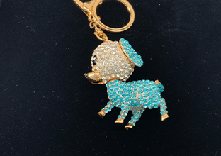 Poodle Dog Bag Clip