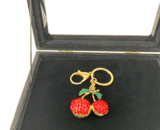 Cherry Cluster Bag Clip