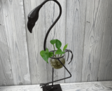 Hydroponic Home Decor - Tall Flamingo One Pot