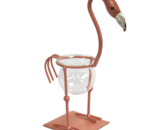 Tall Flamingo One-Pot Stand