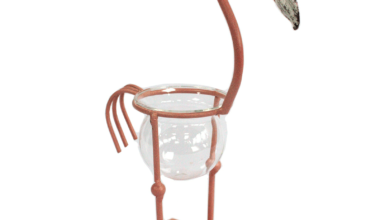 Tall Flamingo One-Pot Stand