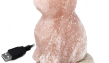 USB Dog Shaped Salt Light