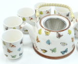 Butterfly Herbal Teapot Set