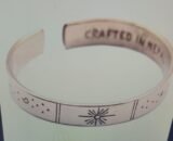 Inspirational Copper Bracelet